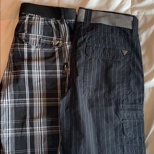 (2) GUESS MENS SHORTS SIZE 32
